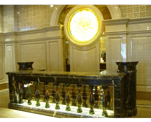 酒店琉璃罗马柱
